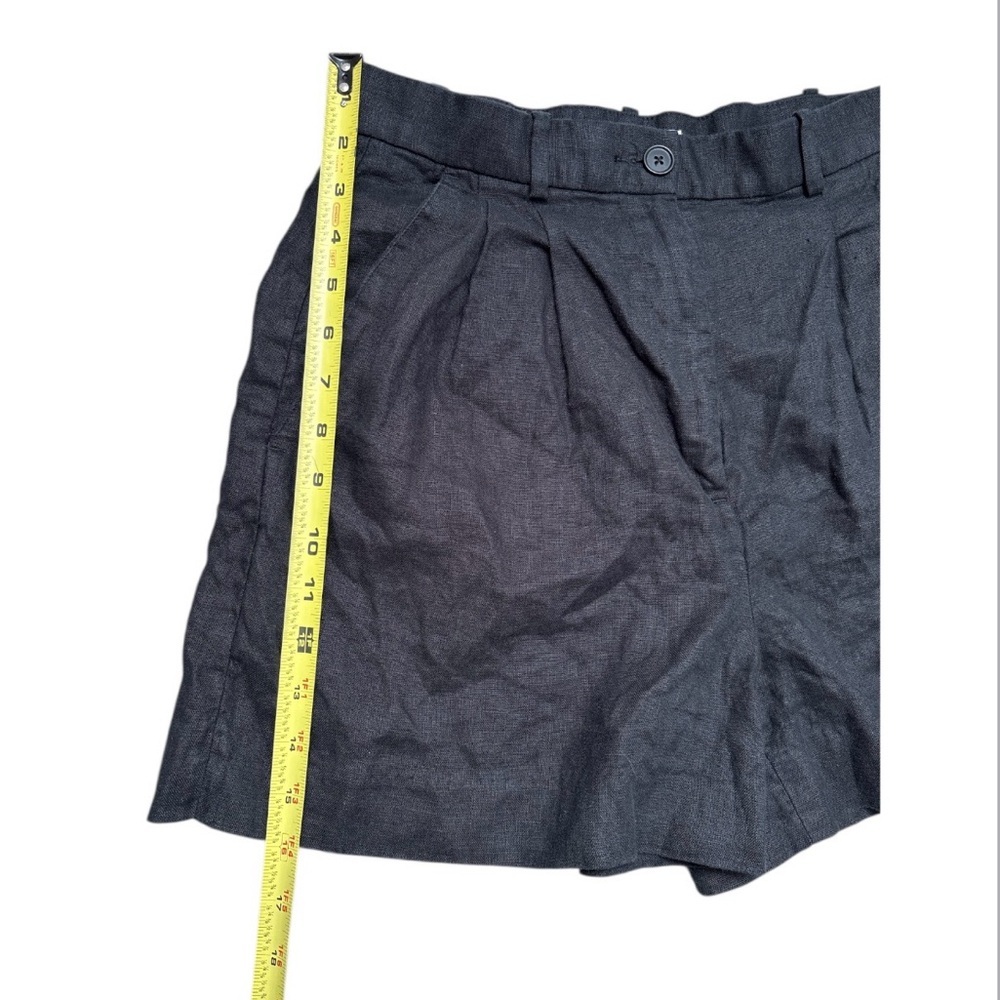 Banana Republic The Soho 4” Short In Linen Black High Rise Women’s‎ Size 4 - Picture 8 of 10